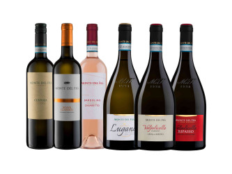 Set vín Monte del Frá - vína od jezera Garda