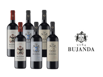 Set vín Rioja z Viña Bujanda